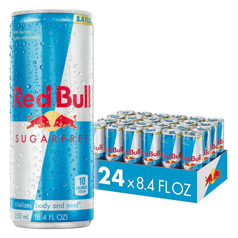 Red Bull Energy Drink Sugar-Free 8.4 oz., 24 ct.