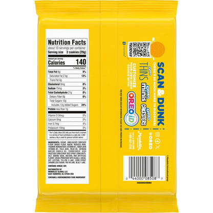 OREO Cookie Dough Creme Sandwich Cookies, Limited Edition, 10.68 oz