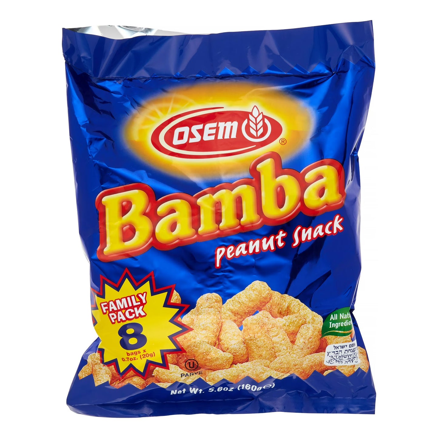 Osem Bamba Peanut Puffs Multipack 8 x 0.7 oz