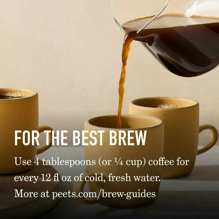 Peet's Coffee French Roast Ground Coffee, 10.5 oz.