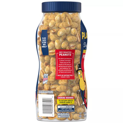 Planters Heart Healthy Dry Roasted Peanuts, 16oz.