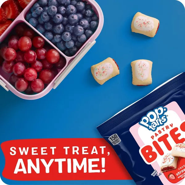 Pop-Tarts Bites Frosted Strawberry Pastries, 10ct /14.1oz.