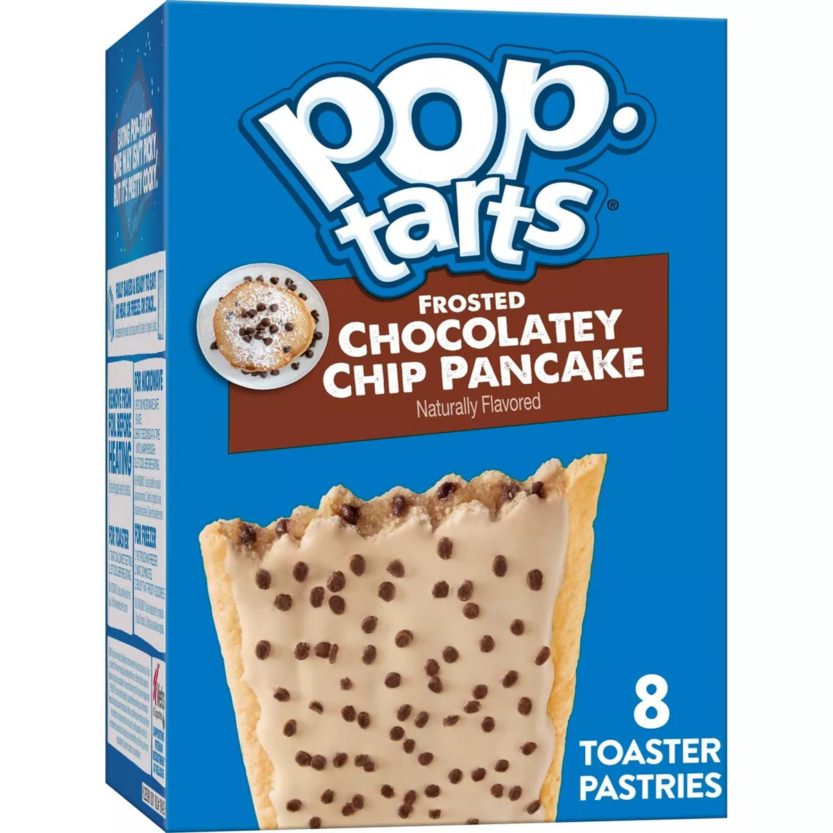 Pop-Tarts Frosted Chocolatey Chip Pancake Pastries, 8ct/13.5oz.