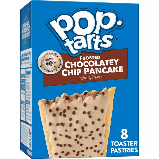 Pop-Tarts Frosted Chocolatey Chip Pancake Pastries, 8ct/13.5oz.