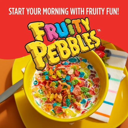 Post Fruity PEBBLES Gluten Free Breakfast Cereal