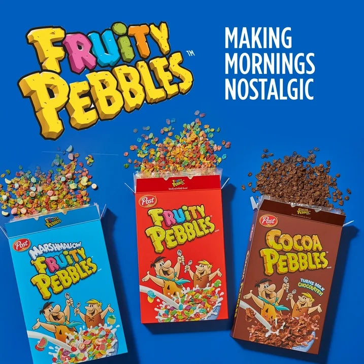 Post Fruity PEBBLES Gluten Free Breakfast Cereal