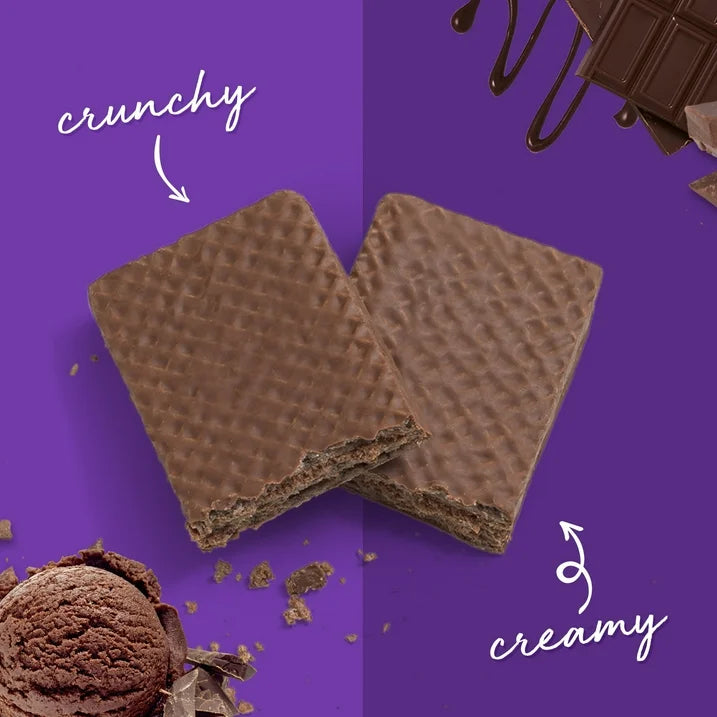 Power Crunch Original Protein Energy Bars, Triple Chocolate, 5 Count, 1.4 oz