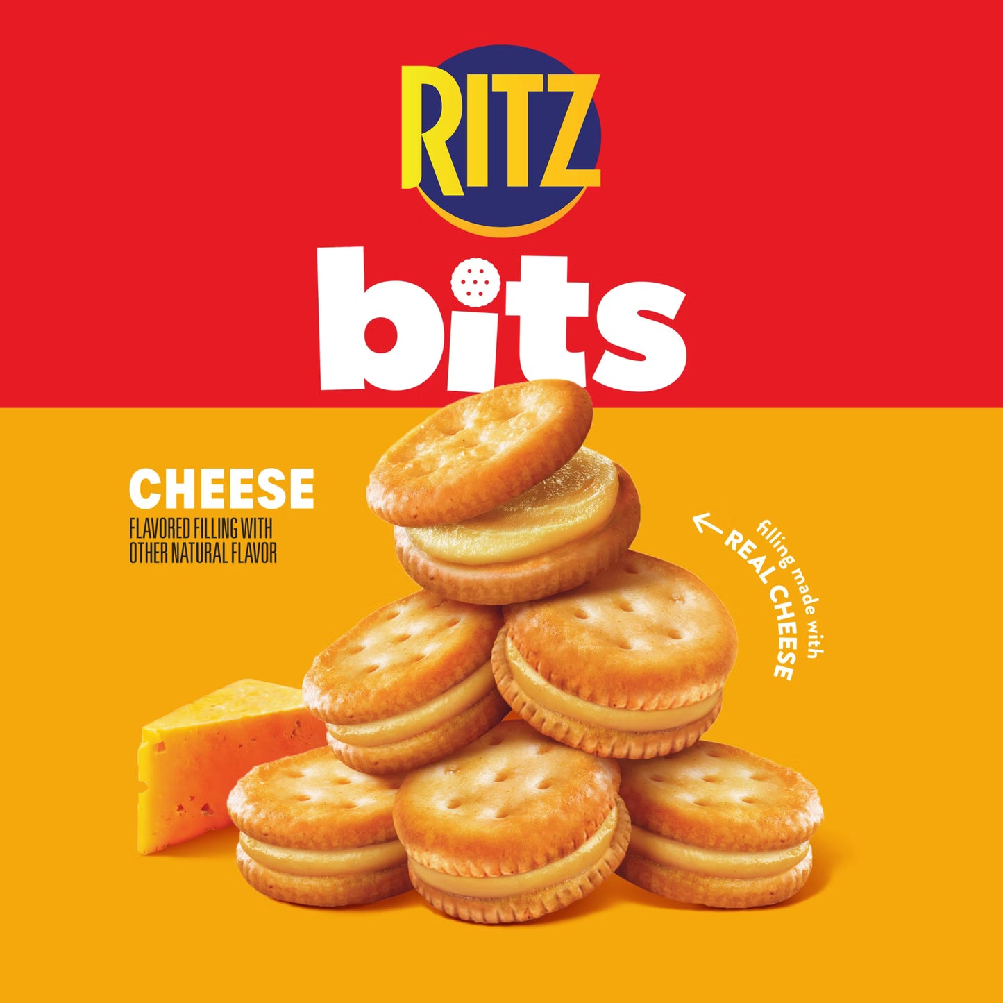 Ritz Bits Cheese Sandwich Crackers, Snack Packs, 30 pk./1.5 oz.