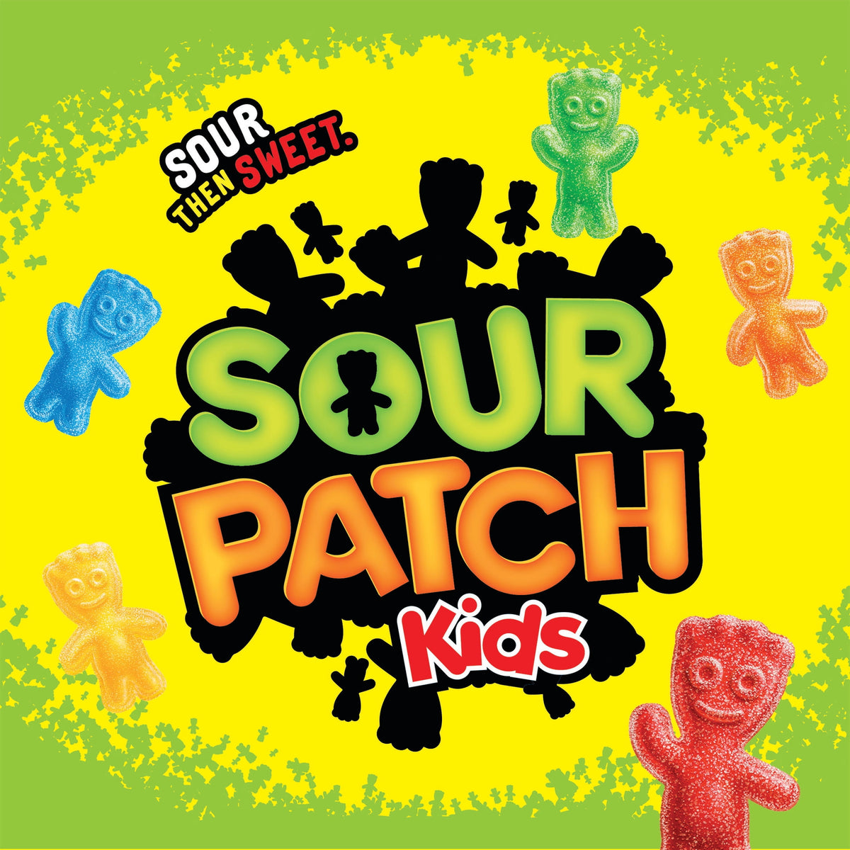 SOUR PATCH KIDS Soft & Chewy Gummy Candy, Family Size Bulk, 1.8 lb