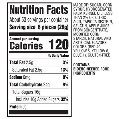 Starburst Original Fruity Chewy Candy Bulk Jar, 54 oz.