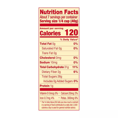 Sun-Maid California Sun-Dried Raisins Resealable Bag, 10oz.