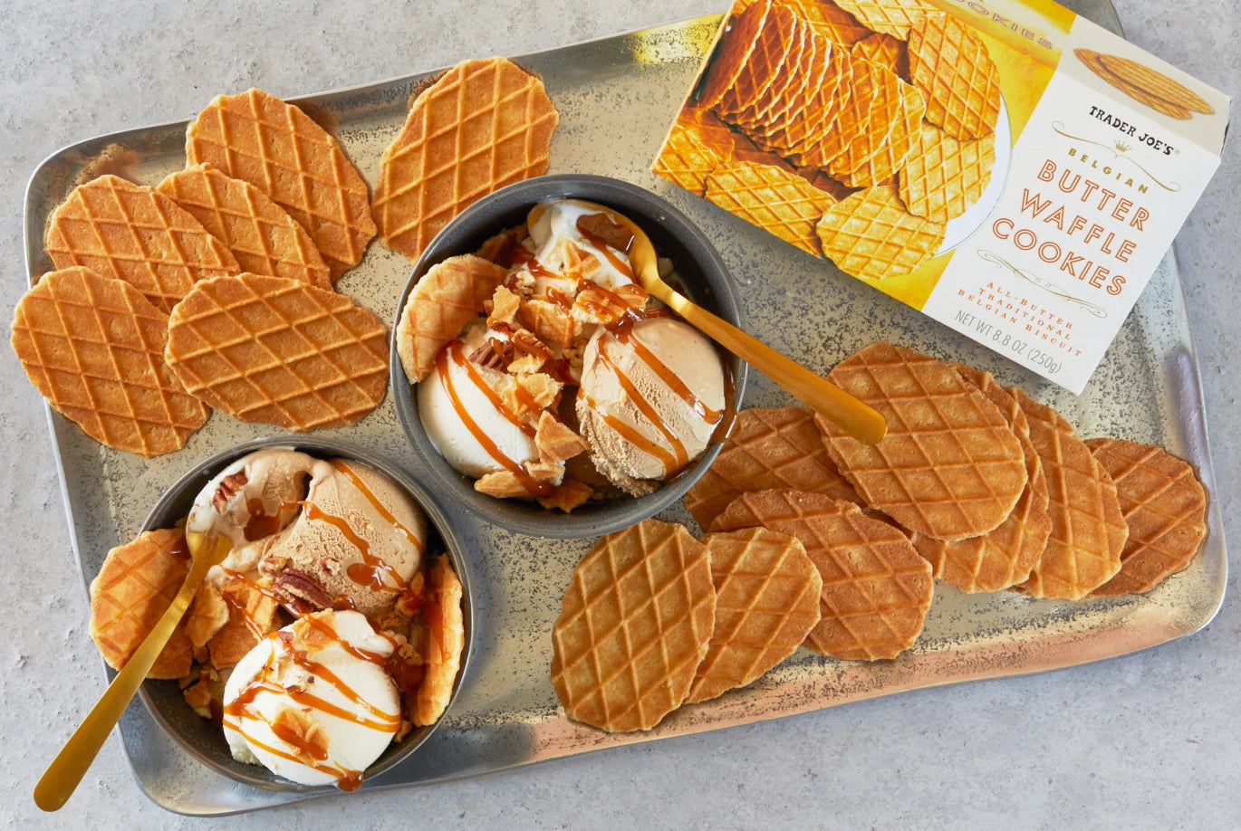Trader Joe's Belgian Butter Waffle Cookies, 8.8 oz.