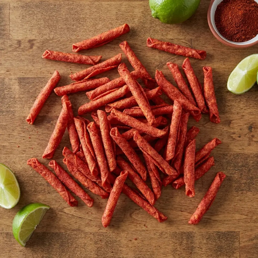 Trader Joe's Chili and Lime Flavored Rolled Corn Tortilla Chips, 9 oz.