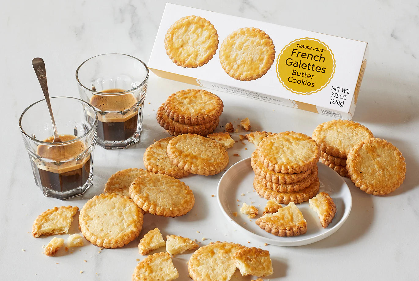 Trader Joe's French Galettes Butter Cookies, 7.75 oz.