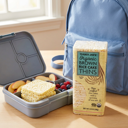 Trader Joe's Organic Brown Rice Cake Thins 4.8 oz