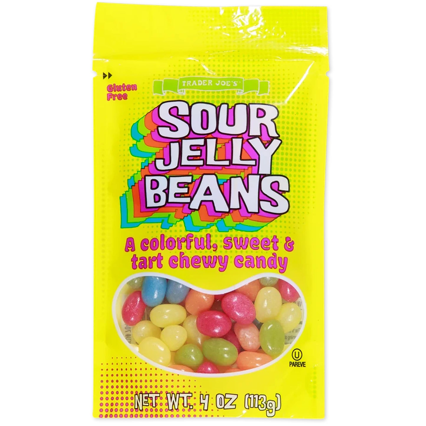 Trader Joe's Sour Jelly Beans, 4 oz.