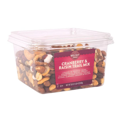 Wellsley Farms Cranberry & Raisin Trail Mix, 20 oz.