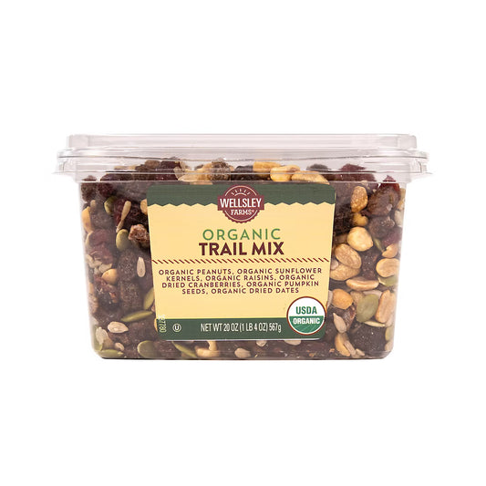 Wellsley Farms Organic Trail Mix, 20 oz.