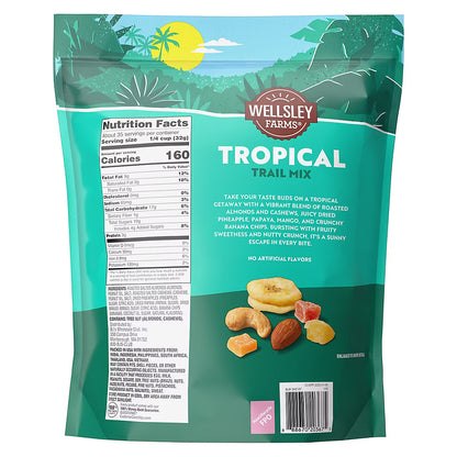 Wellsley Farms Tropical Trail Mix, 40 oz.