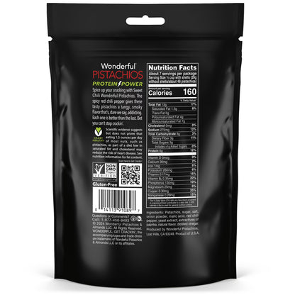 Wonderful Flavored Pistachios In-Shell Sweet Chili, 14oz.