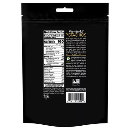 Wonderful Lightly Salted Roasted Pistachios, 20oz.