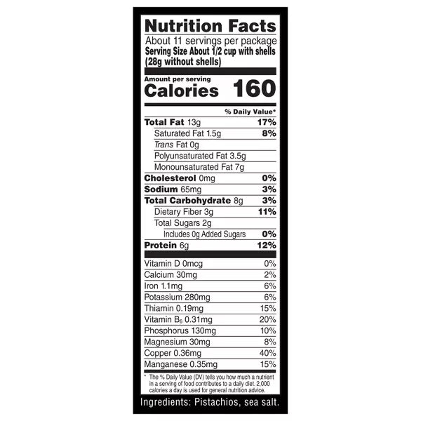 Wonderful Lightly Salted Roasted Pistachios, 20oz.