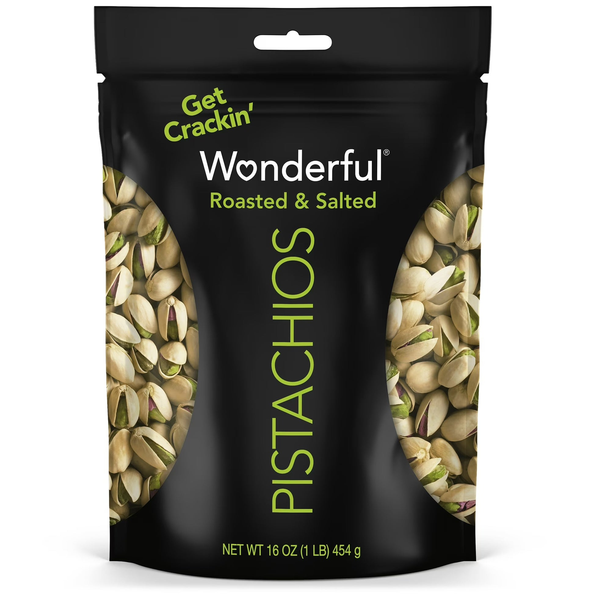 Wonderful Pistachios In-Shell Roasted & Salted, 16oz.