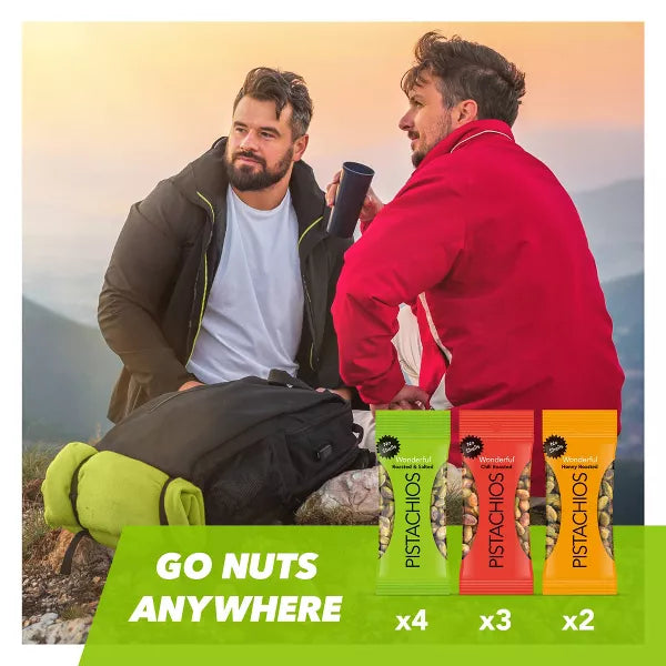 Wonderful Pistachios No Shell Variety Multipack, 0.75oz/9ct.