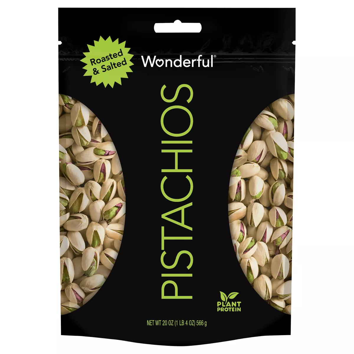Wonderful Pistachios Roasted & Salted, 20oz.