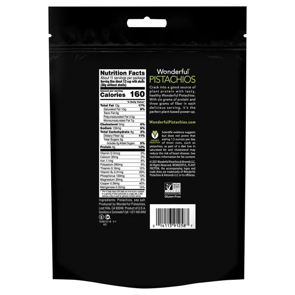 Wonderful Pistachios Roasted & Salted, 20oz.