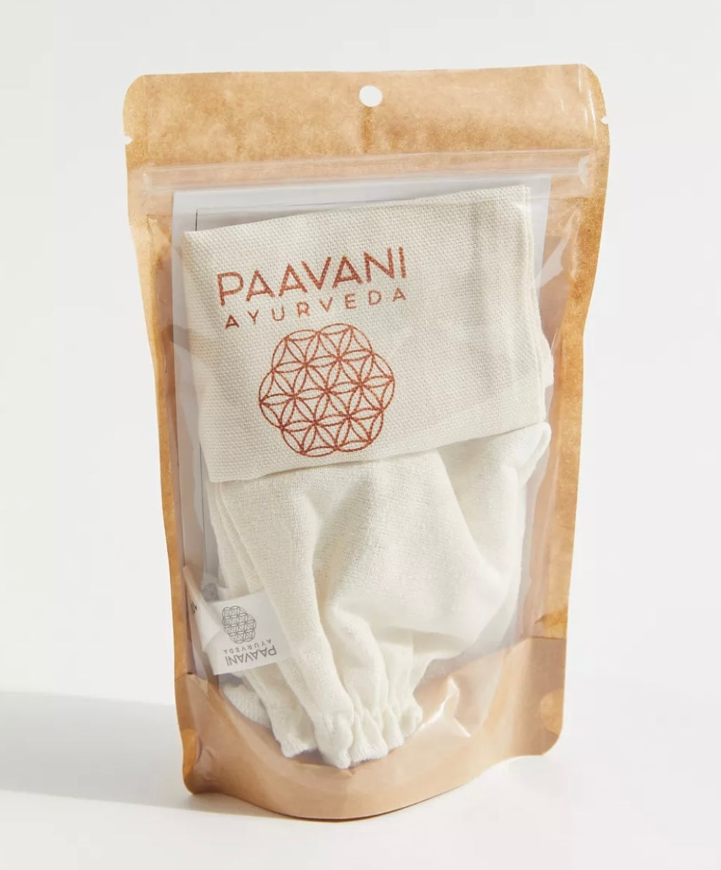 * Paavani Ayurveda - Garshana Gloves, Raw Silk, Ayurveda, Ayurvedic Beauty Care-3