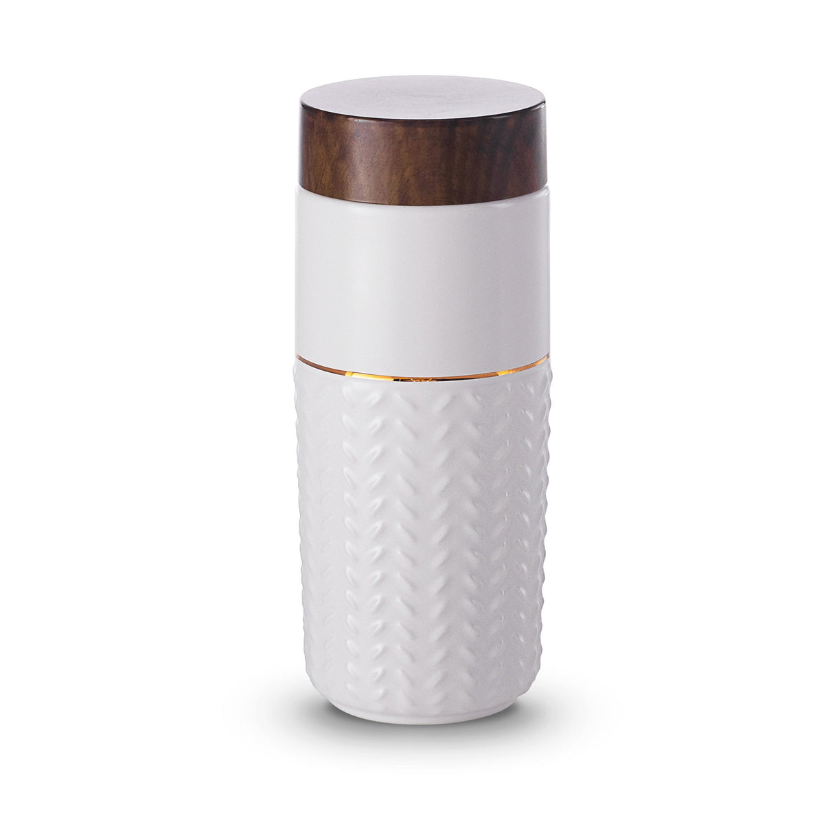 One-O-One - Flying to the Clouds Gold Ceramic Tumbler 12.3 oz-1