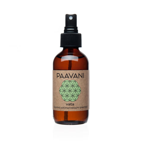 * Paavani Ayurveda - Vata Spritzer with Organic Palo Santo and Vetiver, Ayurvedic Aromatherapy -0