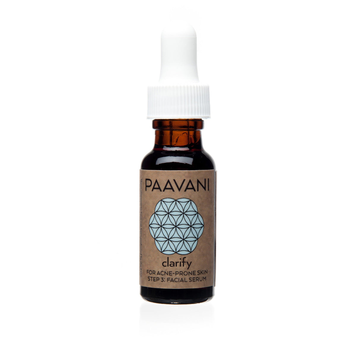 * Paavani Ayurveda - Clarify Serum with Organic Black Cumin Seed Oil, Frankincense, Neem Oil and Castor Oil, Acne-Prone Skin, Ayurvedic Skincare 0.5 oz.-0