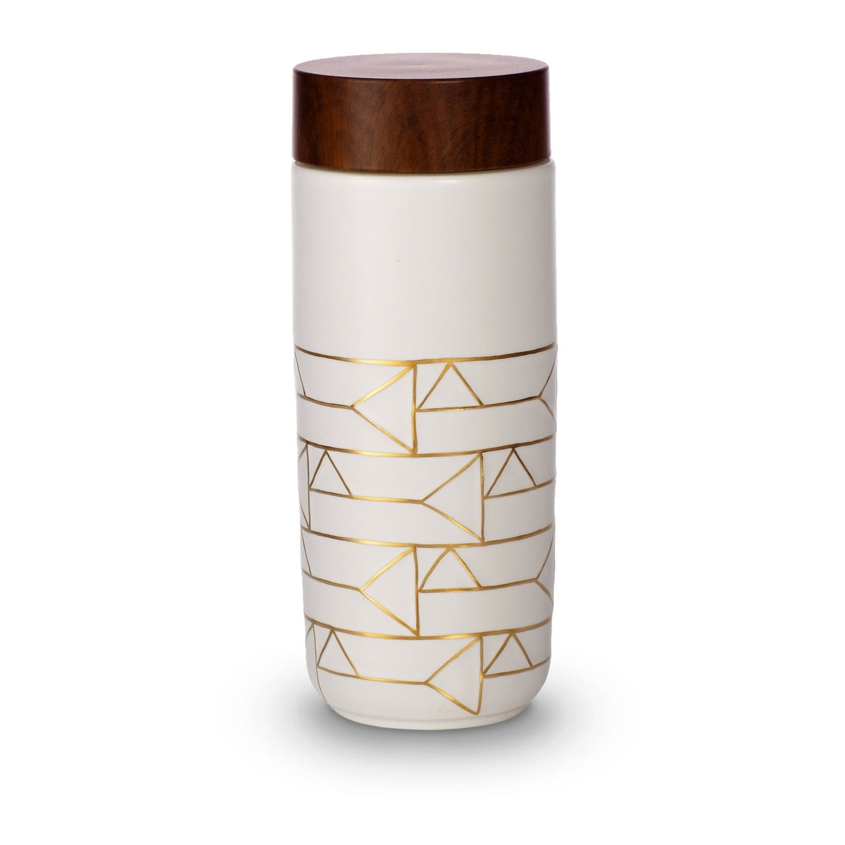 The Alchemical Signs Gold Ceramic Travel Mug 12.3 oz-3