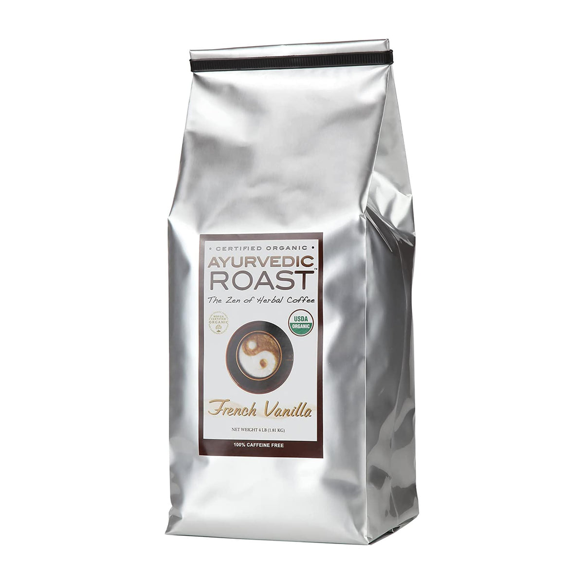 Ayurvedic Roast - French Vanilla Flavor Organic Herbal Coffee Substitute - Only Tasty Goods Inc.