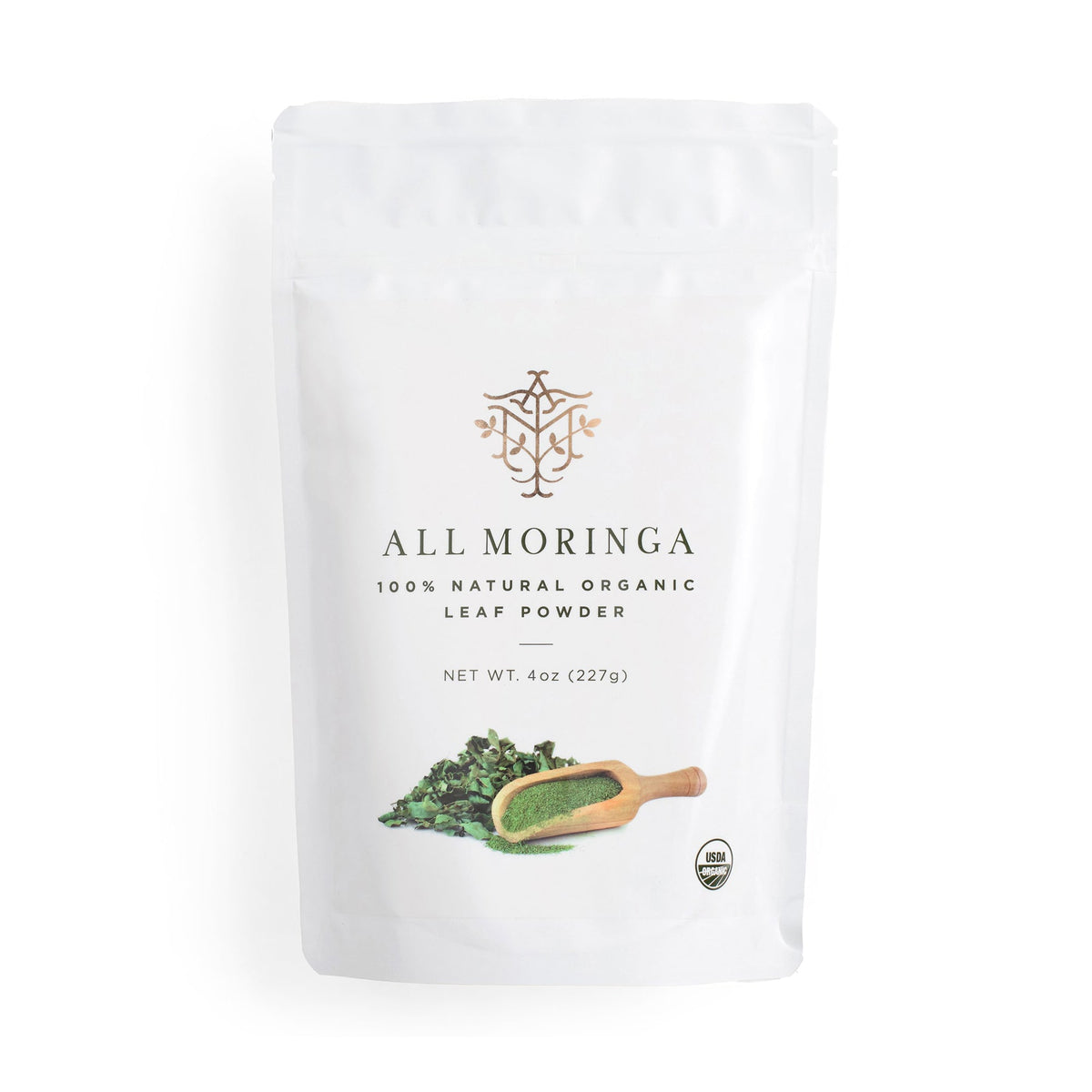All Moringa - Organic Moringa Leaf Powder 100% Natural Organic Raw Moringa Oleifera Powder