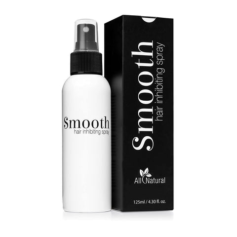 Smooth - Spray Best All Natural Hair Growth Inhibitor Spray - Minimizes Regrowth - Only Tasty Goods Inc.